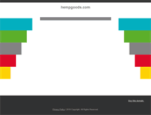 Tablet Screenshot of hempgoods.com